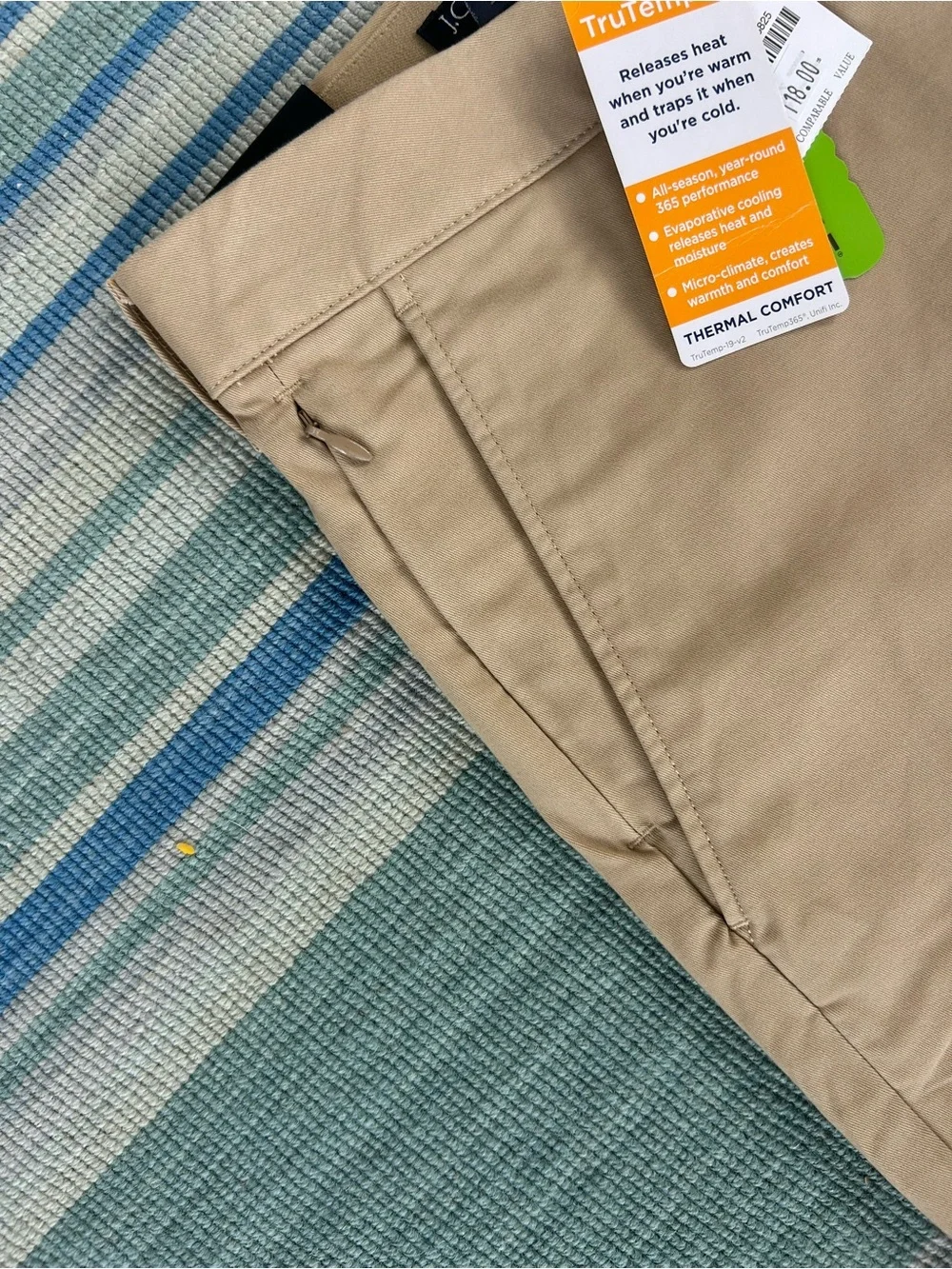 New men’s J crew flex slim khaki Chino pants 33